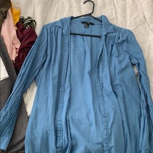 Women’s blue shirt